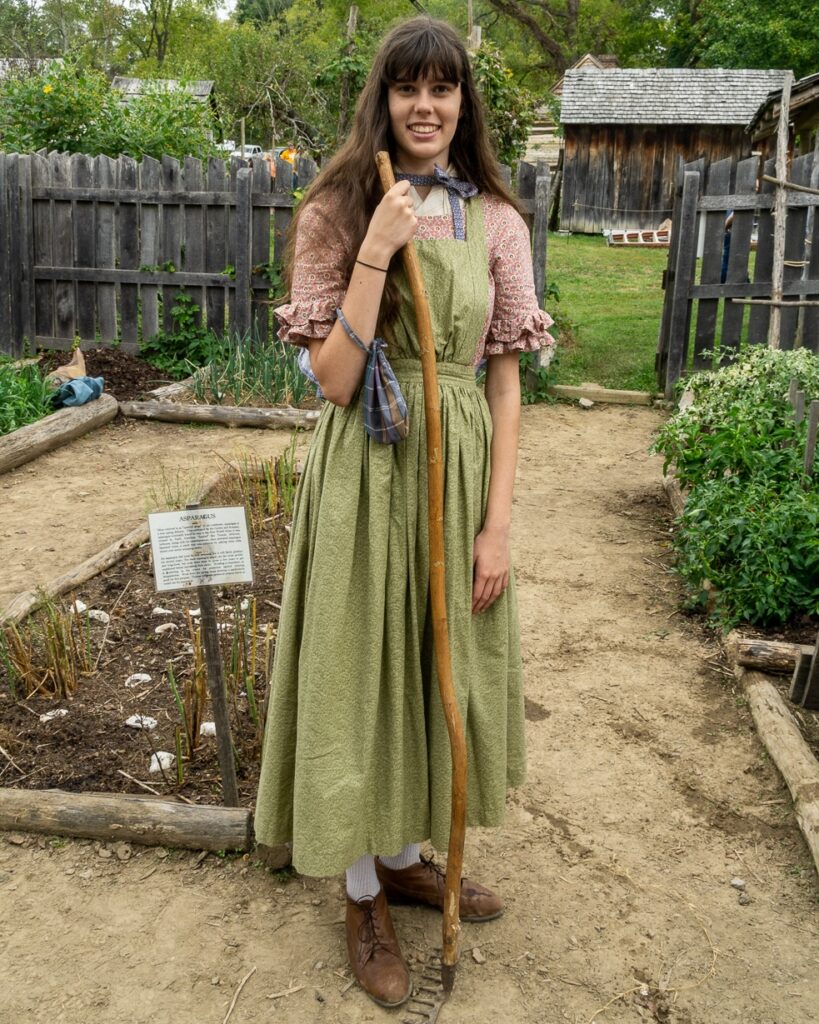 Elizabeth in garden copy